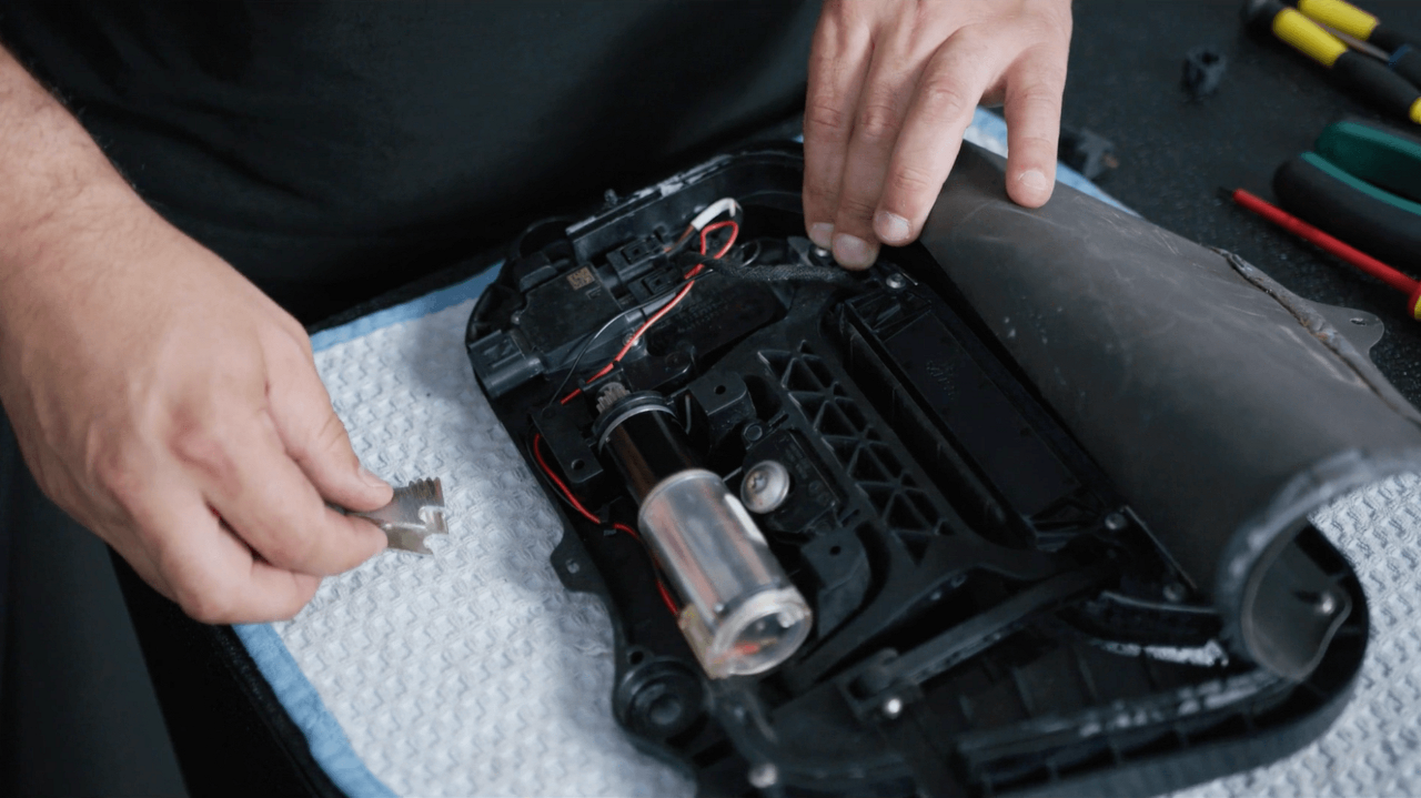 Repairing a Tesla door handle | Masters of Motion