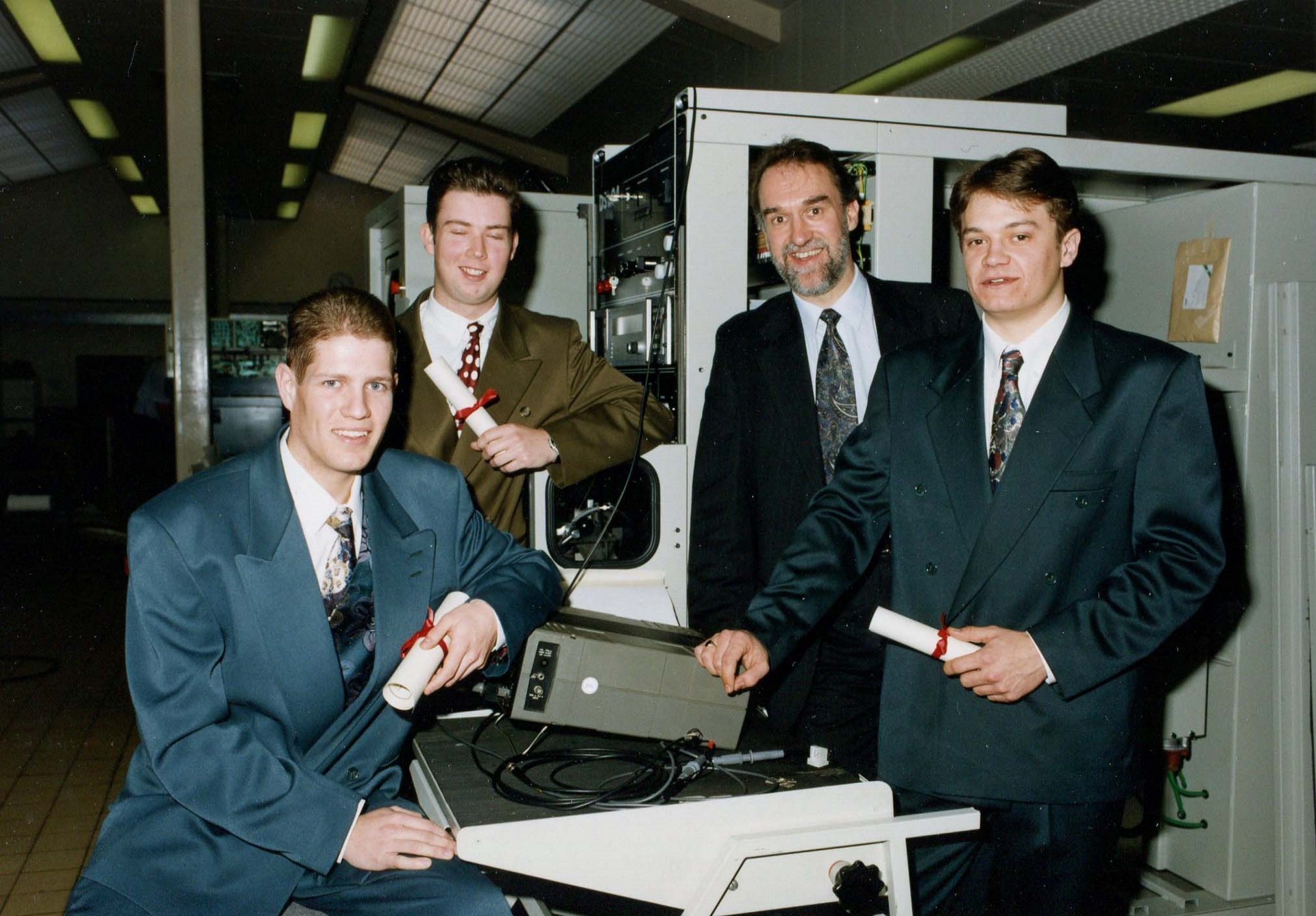 Danny Measures and company 1990s